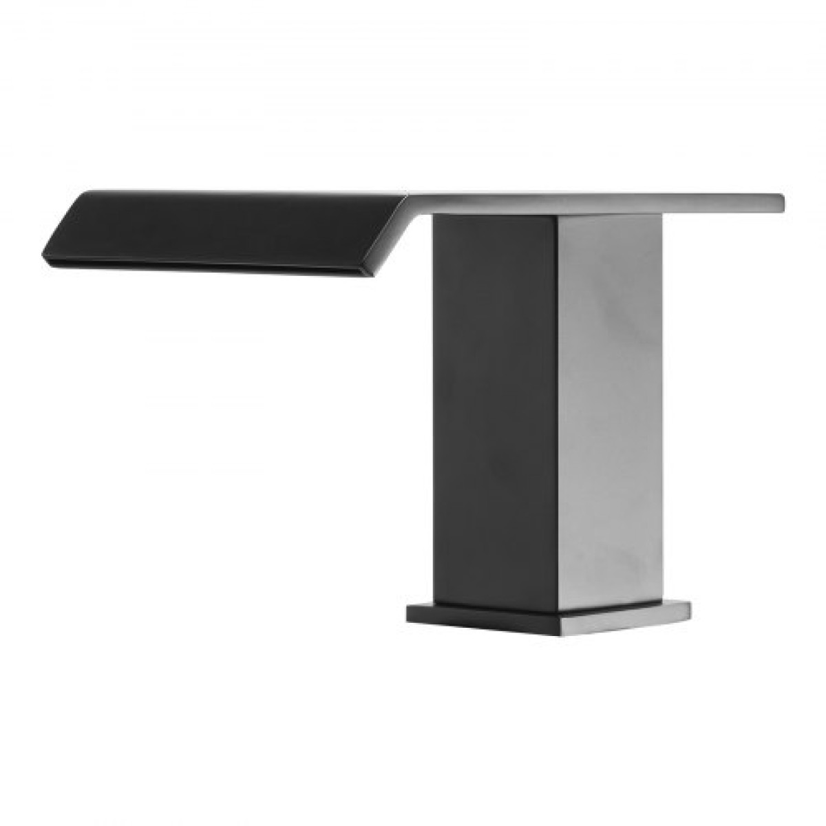 VEVOR Roman Baucet Baucet, 3 Hole Waterfall Bathub Baucet, Bath Baucets Baucets with 2 Handle, Roman Baucets Baucets Deck Mount for Pet Washing, Baby Care, Bathing Bathub, Matte Black, Inox