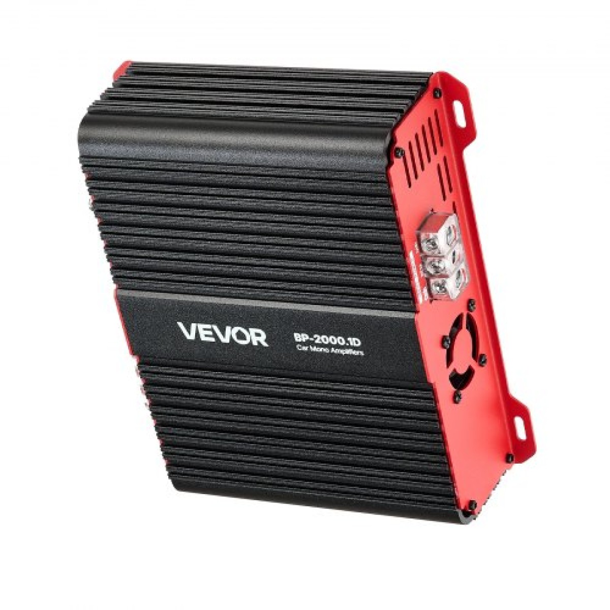 Ενισχυτής αυτοκινήτου VEVOR Monoblock, 2000W RMS MAX, 1/2/4 Ohm Stable, Ενισχυτής ήχου αυτοκινήτου κατηγορίας D 1 καναλιού με απομακρυσμένο έλεγχο στάθμης υπογούφερ, φίλτρο χαμηλής διέλευσης και ενίσχυση μπάσων, περιλαμβάνεται ελεγκτής έντασης ήχου