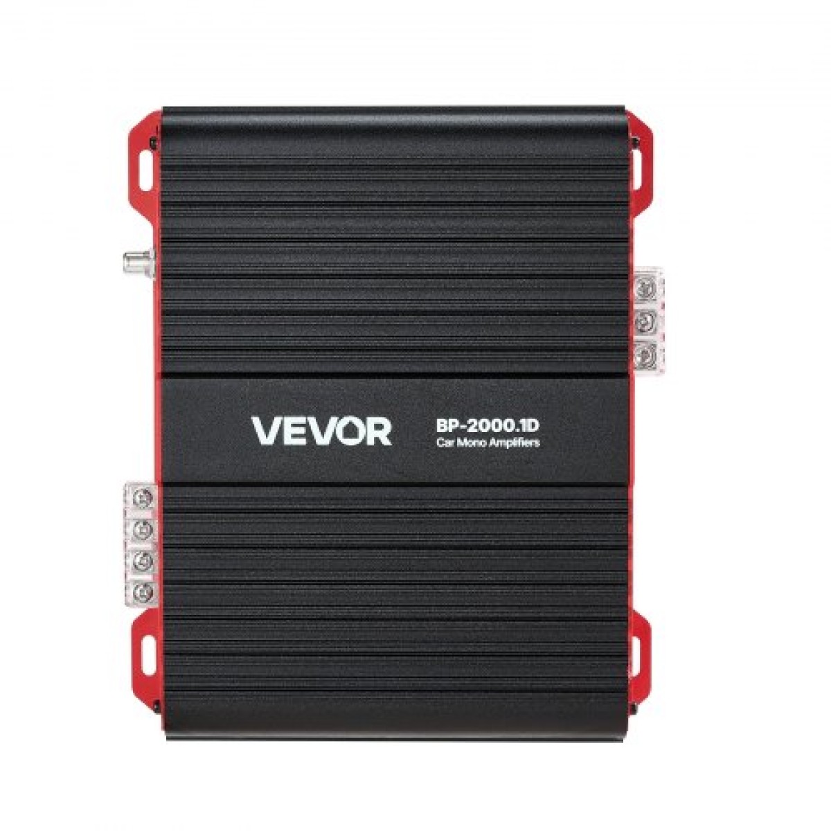 Ενισχυτής αυτοκινήτου VEVOR Monoblock, 2000W RMS MAX, 1/2/4 Ohm Stable, Ενισχυτής ήχου αυτοκινήτου κατηγορίας D 1 καναλιού με απομακρυσμένο έλεγχο στάθμης υπογούφερ, φίλτρο χαμηλής διέλευσης και ενίσχυση μπάσων, περιλαμβάνεται ελεγκτής έντασης ήχου