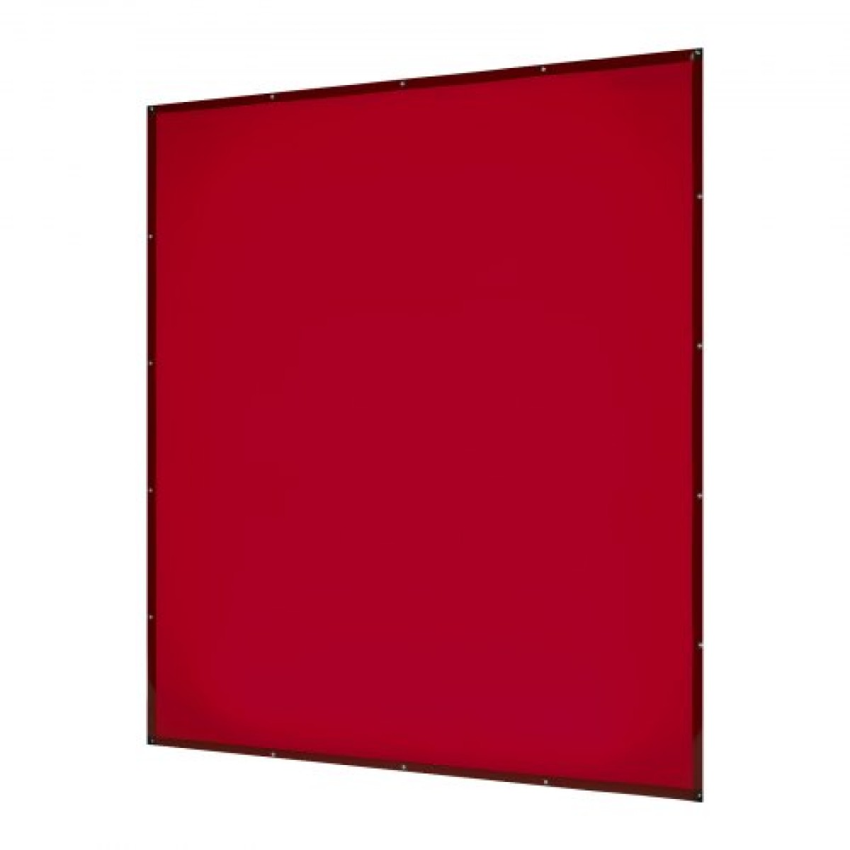 VEVOR 2PCS Welding Curtains, 1,74 x 2,34m Welding Screen Curtain, Fire-Resistant Vinyl Safety Protective Screen with 6-Level UV Protection & Hanging Drips, Φορητό για εργαστήριο/βιομηχανική χρήση, κόκκινο