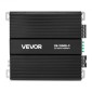 Ενισχυτής αυτοκινήτου VEVOR Monoblock, 1200W RMS MAX, 1/2/4 Ohm Stable, Ενισχυτής ήχου αυτοκινήτου κατηγορίας D 1 καναλιού με απομακρυσμένο έλεγχο στάθμης υπογούφερ, φίλτρο χαμηλής διέλευσης, ενίσχυση μπάσων & μετατόπιση φάσης, ελεγκτής έντασης ήχου