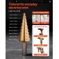 VEVOR Knockout Punch Set, 12,7 έως 50,8mm SLUG-Buster Ratchet Knockout Set, Ratchet Wrench Knockouts Punch Set για αλουμίνιο, ήπιο ατσάλι, υαλοβάμβακα, πλαστικά, 6 μεγέθη μήτρας, 40Cr Steel Ko Tool Kit