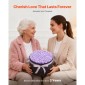 VEVOR Forever Flowers, 50 διατηρημένα τριαντάφυλλα σε ένα κουτί, Αιώνια λουλούδια Αθάνατη ανθοδέσμη Δώρο γενεθλίων για γυναίκες Μητέρες της γυναίκας της, επέτειος, ημέρα του Αγίου Βαλεντίνου, Χριστούγεννα, Μωβ λεβάντα