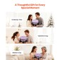VEVOR Forever Flowers, 50 διατηρημένα τριαντάφυλλα σε ένα κουτί, Αιώνια λουλούδια Αθάνατη ανθοδέσμη Δώρο γενεθλίων για γυναίκες Μητέρες της γυναίκας της, επέτειος, ημέρα του Αγίου Βαλεντίνου, Χριστούγεννα, Μωβ λεβάντα