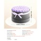 VEVOR Forever Flowers, 50 διατηρημένα τριαντάφυλλα σε ένα κουτί, Αιώνια λουλούδια Αθάνατη ανθοδέσμη Δώρο γενεθλίων για γυναίκες Μητέρες της γυναίκας της, επέτειος, ημέρα του Αγίου Βαλεντίνου, Χριστούγεννα, Μωβ λεβάντα
