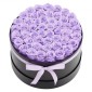 VEVOR Forever Flowers, 50 διατηρημένα τριαντάφυλλα σε ένα κουτί, Αιώνια λουλούδια Αθάνατη ανθοδέσμη Δώρο γενεθλίων για γυναίκες Μητέρες της γυναίκας της, επέτειος, ημέρα του Αγίου Βαλεντίνου, Χριστούγεννα, Μωβ λεβάντα
