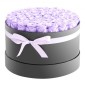 VEVOR Forever Flowers, 50 διατηρημένα τριαντάφυλλα σε ένα κουτί, Αιώνια λουλούδια Αθάνατη ανθοδέσμη Δώρο γενεθλίων για γυναίκες Μητέρες της γυναίκας της, επέτειος, ημέρα του Αγίου Βαλεντίνου, Χριστούγεννα, Μωβ λεβάντα