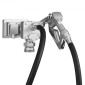 Αντλία μεταφοράς καυσίμου VEVOR, 12V DC 57 L/min, Κιτ αντλίας μεταφοράς ντίζελ από χυτοσίδηρο, με ακροφύσιο χειροκίνητης απενεργοποίησης, σωλήνας εκκένωσης, προστασία υπερθέρμανσης, 1/3 HP αντιεκρηκτικό, για βενζίνη πετρελαίου κηροζίνης
