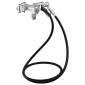 Αντλία μεταφοράς καυσίμου VEVOR, 12V DC 57 L/min, Κιτ αντλίας μεταφοράς ντίζελ από χυτοσίδηρο, με ακροφύσιο χειροκίνητης απενεργοποίησης, σωλήνας εκκένωσης, προστασία υπερθέρμανσης, 1/3 HP αντιεκρηκτικό, για βενζίνη πετρελαίου κηροζίνης