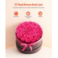 VEVOR Forever Flowers, 27 Conserved Roses in a Box, Eternal Flowers Immortal Bouquet Δώρο γενεθλίων για παράδοση Prime Women Her Wife Mothers, Επέτειος, Ημέρα του Αγίου Βαλεντίνου, Χριστούγεννα, Κόκκινο τριαντάφυλλο