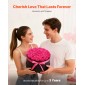 VEVOR Forever Flowers, 27 Conserved Roses in a Box, Eternal Flowers Immortal Bouquet Δώρο γενεθλίων για παράδοση Prime Women Her Wife Mothers, Επέτειος, Ημέρα του Αγίου Βαλεντίνου, Χριστούγεννα, Κόκκινο τριαντάφυλλο