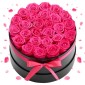 VEVOR Forever Flowers, 27 Conserved Roses in a Box, Eternal Flowers Immortal Bouquet Δώρο γενεθλίων για παράδοση Prime Women Her Wife Mothers, Επέτειος, Ημέρα του Αγίου Βαλεντίνου, Χριστούγεννα, Κόκκινο τριαντάφυλλο