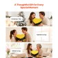 VEVOR Forever Flowers, 27 διατηρημένα τριαντάφυλλα σε κουτί σε σχήμα καρδιάς, Αιώνια λουλούδια Αθάνατη ανθοδέσμη Δώρο γενεθλίων για γυναίκες Μητέρες της γυναίκας της, επέτειος, ημέρα του Αγίου Βαλεντίνου, Χριστούγεννα, Κίτρινο