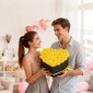 VEVOR Forever Flowers, 27 διατηρημένα τριαντάφυλλα σε κουτί σε σχήμα καρδιάς, Αιώνια λουλούδια Αθάνατη ανθοδέσμη Δώρο γενεθλίων για γυναίκες Μητέρες της γυναίκας της, επέτειος, ημέρα του Αγίου Βαλεντίνου, Χριστούγεννα, Κίτρινο