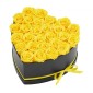 VEVOR Forever Flowers, 27 διατηρημένα τριαντάφυλλα σε κουτί σε σχήμα καρδιάς, Αιώνια λουλούδια Αθάνατη ανθοδέσμη Δώρο γενεθλίων για γυναίκες Μητέρες της γυναίκας της, επέτειος, ημέρα του Αγίου Βαλεντίνου, Χριστούγεννα, Κίτρινο