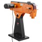 VEVOR 76mm x 2007 mm Belt Grinder Trinder, 2100W 900RPM Λειαντικό μηχάνημα λείανσης βιομηχανικής ποιότητας με ρυθμιζόμενη γωνία 0° - 45° και θύρα συλλογής σκόνης για επαγγελματική ξυλουργική επεξεργασία μετάλλων