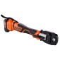 VEVOR Cordless Pipe Tool Kit, 18V Electric Pipe Crimping Tool for PEX & Aluminium-Plastic Tubes - με U16, U20, U25, U32 Press Jaws, 2pcs 2AH Batteries, Fast Charger & Carrying Case