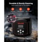 VEVOR Dual Battery Isolator Kit, 12V 300 Amp 33,6 mm² (2 AWG), χειροκίνητο και αυτόματο VSR Voltage Sensitive Relay με βολτόμετρο, οθόνη LCD, Smart Battery Isolator, Συμβατό με μπαταρίες λιθίου, για UTV, ATV