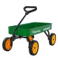 VEVOR Pull-Along Βαγόνι για παιδιά, Βαγόνια νηπίων 101 cm, Υποστηρίζει έως 80 κιλά, Βαγόνια παντός εδάφους με λαβή, Δώρο γενεθλίων για παιδική κηπουρική Παραλία Κάμπινγκ, Πράσινο