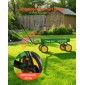 VEVOR Pull-Along Βαγόνι για παιδιά, Βαγόνια νηπίων 101 cm, Υποστηρίζει έως 80 κιλά, Βαγόνια παντός εδάφους με λαβή, Δώρο γενεθλίων για παιδική κηπουρική Παραλία Κάμπινγκ, Πράσινο