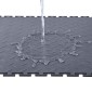 VEVOR Πλακάκια δαπέδου γκαράζ Interlocking, 16 Pack 513 x 513 x 5 mm Interlocking Modular Floor Garage Poils, Diamond Plate Αντιολισθητικά χαλάκια PVC για εργαστήριο, Αποθήκη, Εργαλειοθήκη, Γκρι γραφίτη