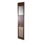 VEVOR Dog Dog Door για Συρόμενη Γυάλινη Πόρτα, 1927 mm έως 2040 mm Ρυθμιζόμενο ύψος, Σκελετός από κράμα αλουμινίου με μεταλλικούς περιστρεφόμενους μεντεσέδες, σχέδιο κλειδαριάς, 346 x 600 mm πτερύγιο, συρόμενη γυάλινη πόρτα για κατοικίδια για ενοικιαστές