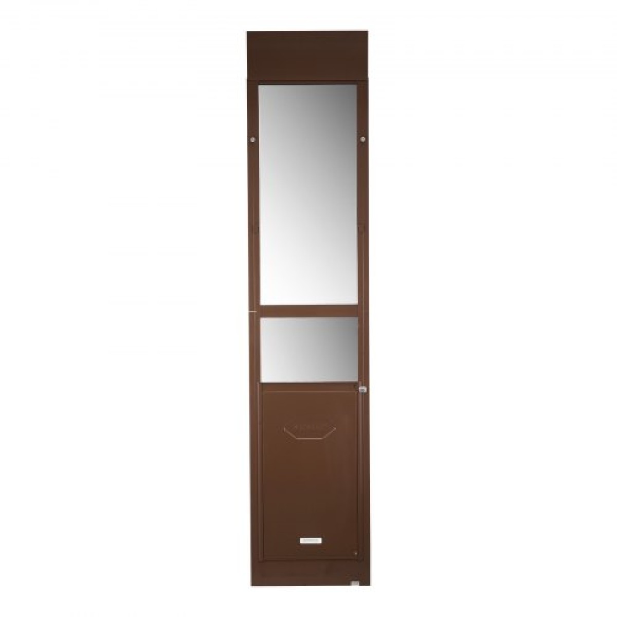 VEVOR Dog Dog Door για Συρόμενη Γυάλινη Πόρτα, 1927 mm έως 2040 mm Ρυθμιζόμενο ύψος, Σκελετός από κράμα αλουμινίου με μεταλλικούς περιστρεφόμενους μεντεσέδες, σχέδιο κλειδαριάς, 346 x 600 mm πτερύγιο, συρόμενη γυάλινη πόρτα για κατοικίδια για ενοικιαστές