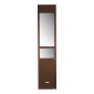 VEVOR Dog Dog Door για Συρόμενη Γυάλινη Πόρτα, 1927 mm έως 2040 mm Ρυθμιζόμενο ύψος, Σκελετός από κράμα αλουμινίου με μεταλλικούς περιστρεφόμενους μεντεσέδες, σχέδιο κλειδαριάς, 346 x 600 mm πτερύγιο, συρόμενη γυάλινη πόρτα για κατοικίδια για ενοικιαστές