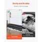 VEVOR Flood Barrier, 10 Pack, 1530 x 210 mm Flood bags with Bucket, επαναχρησιμοποιήσιμο υδατοαπορροφητικό φράγμα που ενεργοποιείται από νερό, απόφραξη σακουλών άμμου χωρίς άμμο, σάκοι πρόληψης πλημμύρας για υπόγειο, γκαράζ, πόρτα