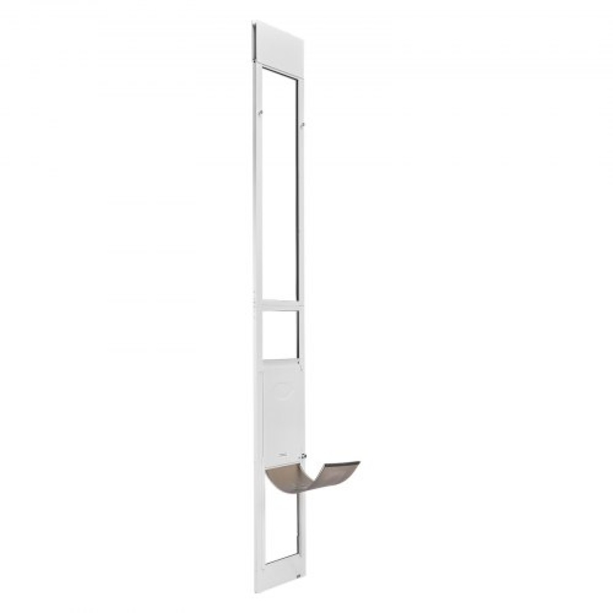 VEVOR Dog Dog Door for Sliding Glass Door, 2311-2439 mm Ρυθμιζόμενο ύψος, Σκελετός από κράμα αλουμινίου με μεταλλικούς περιστρεφόμενους μεντεσέδες, σχέδιο κλειδαριάς, 260,4 x 412,8 mm πτερύγιο, συρόμενη γυάλινη πόρτα για κατοικίδια για ενοικιαστές