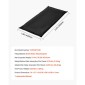 VEVOR Flood Barrier, 10 Pack, 430 x 830 mm Flood bags with Bucket, επαναχρησιμοποιήσιμο υδατοαπορροφητικό φράγμα που ενεργοποιείται από νερό, απόφραξη σακουλών άμμου χωρίς άμμο, σάκοι πρόληψης πλημμύρας για πόρτα, υπόγειο, γκαράζ