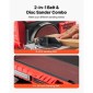 VEVOR 152,4mm Δισκοτριβείο & 101,6mm x 914,4mm, 400W Professional Belt Disc Trinder Combo με ρυθμιζόμενο τραπέζι εργασίας 0 - 45°, Θύρα συλλογής σκόνης για ξυλουργική και χειροτεχνία DIY