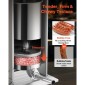 VEVOR Electric Sausage Stuffer, 55 LBS / 25 L Vertical Meat Stuffer, Stepless Speed ​​Control and Foot Pedal, Inox Heavy Duty Γεμιστικό Λουκάνικου με 5 Σωλήνες Γέμισης, για Εμπορική & οικιακή χρήση