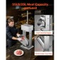 VEVOR Electric Sausage Stuffer, 55 LBS / 25 L Vertical Meat Stuffer, Stepless Speed ​​Control and Foot Pedal, Inox Heavy Duty Γεμιστικό Λουκάνικου με 5 Σωλήνες Γέμισης, για Εμπορική & οικιακή χρήση