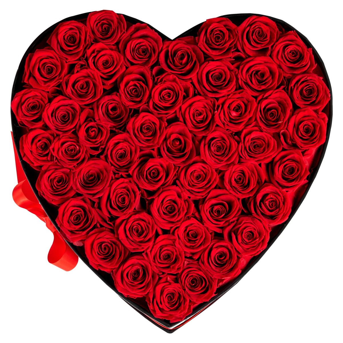 VEVOR Forever Flowers, 50 διατηρημένα τριαντάφυλλα σε κουτί σε σχήμα καρδιάς, Αιώνια λουλούδια Αθάνατο μπουκέτο δώρο γενεθλίων για παράδοση Prime Women Her Wife Mothers, Επέτειος, Ημέρα του Αγίου Βαλεντίνου, Χριστούγεννα, Κόκκινο