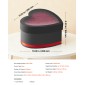 VEVOR Forever Flowers, 50 διατηρημένα τριαντάφυλλα σε κουτί σε σχήμα καρδιάς, Αιώνια λουλούδια Αθάνατο μπουκέτο δώρο γενεθλίων για παράδοση Prime Women Her Wife Mothers, Επέτειος, Ημέρα του Αγίου Βαλεντίνου, Χριστούγεννα, Κόκκινο