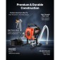 Ψεκαστήρας βαφής VEVOR Stand Airless, 900W, 3300PSI Ψεκαστήρας χωρίς αέρα υψηλής πίεσης, βούρτσα καθαρισμού, σωλήνας, ράβδος επέκτασης, ακροφύσια, ηλεκτρική μηχανή ψεκασμού για εσωτερικούς ή εξωτερικούς χώρους σπιτιού, φράχτη