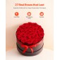 VEVOR Forever Flowers, 27 Conserved Roses in a Box, Eternal Flowers Immortal Bouquet Δώρο γενεθλίων για παράδοση Prime Women Her Wife Mothers, Επέτειος, Ημέρα του Αγίου Βαλεντίνου, Χριστούγεννα, Κόκκινο