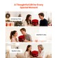 VEVOR Forever Flowers, 27 Conserved Roses in a Box, Eternal Flowers Immortal Bouquet Δώρο γενεθλίων για παράδοση Prime Women Her Wife Mothers, Επέτειος, Ημέρα του Αγίου Βαλεντίνου, Χριστούγεννα, Κόκκινο