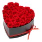 VEVOR Forever Flowers, 27 διατηρημένα τριαντάφυλλα σε κουτί σε σχήμα καρδιάς, Αιώνια λουλούδια Αθάνατο μπουκέτο Δώρο γενεθλίων για παράδοση Prime Women Her Wife Mothers, Επέτειος, Ημέρα του Αγίου Βαλεντίνου, Χριστούγεννα, Κόκκινο