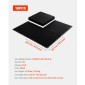 VEVOR Πλακάκια δαπέδου γκαράζ Interlocking, 16 Pack 513 x 513 x 5 mm Interlocking Modular Floor Garage Garage Poss, Diamond Plate Αντιολισθητικά χαλάκια PVC για εργαστήριο, Αποθήκη, Εργαλειοθήκη, Μαύρο