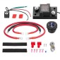 VEVOR Dual Battery Isolator Kit, 12V 80 Amp 13,3 mm² (6 AWG), χειροκίνητο και αυτόματο VSR Voltage Sensitive Relay με βολτόμετρο, οθόνη LCD, Smart Battery Isolator, Συμβατό με μπαταρίες μολύβδου-οξέος, για UTV, ATV