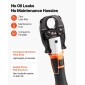 VEVOR Cordless Pipe Tool Kit, 18V Electric Pipe Crimping Tool for PEX & Aluminium-Plastic Tubes - με σιαγόνες TH16 TH20 TH26 TH32, 2 τμχ Μπαταρίες 2AH, Γρήγορος φορτιστής & θήκη μεταφοράς