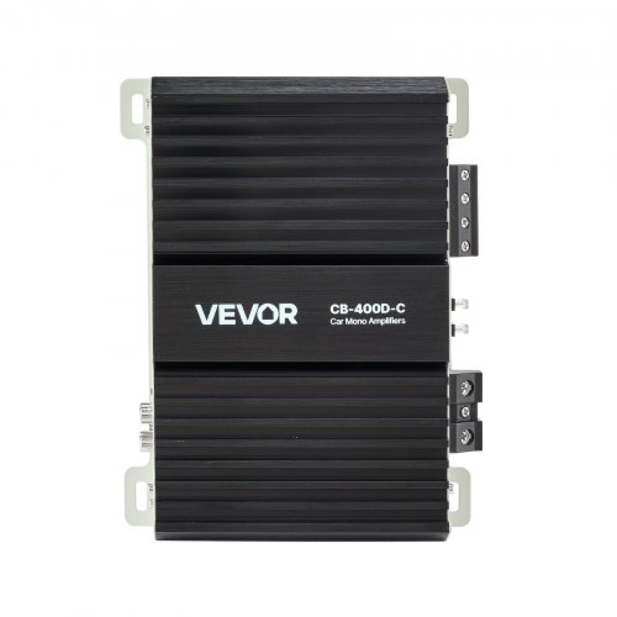 Ενισχυτής αυτοκινήτου VEVOR Monoblock, 400W RMS MAX, 1/2/4 Ohm Stable, Ενισχυτής ήχου αυτοκινήτου κατηγορίας D 1 καναλιού με απομακρυσμένο έλεγχο επιπέδου υπογούφερ, φίλτρο χαμηλής διέλευσης, ενίσχυση μπάσων & μετατόπιση φάσης, ελεγκτής έντασης ήχου