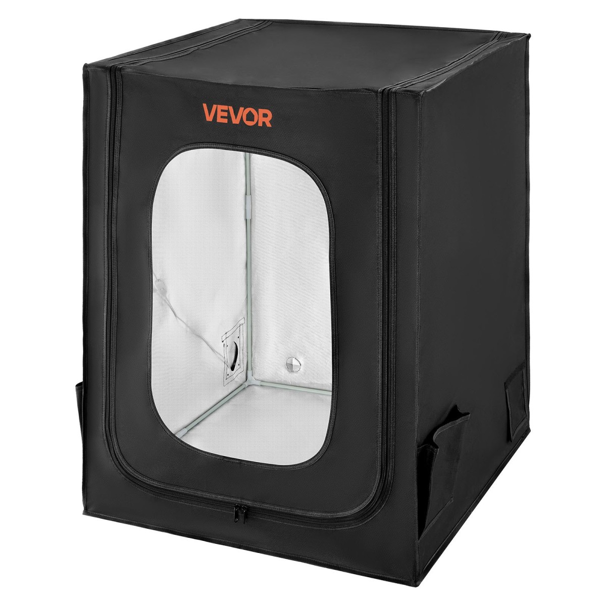 Περίβλημα 3D εκτυπωτή VEVOR, Αδιάβροχη μεγάλη υφασμάτινη σκηνή Oxford 3D, προστατευτική θήκη σταθερής θερμοκρασίας με φωτισμό LED, συμβατή με δημοφιλή μοντέλα Creality/ELEGOO/Anycubic