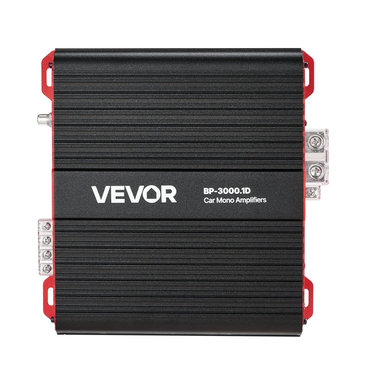 Ενισχυτής αυτοκινήτου VEVOR Monoblock, 3000W RMS MAX, 1/2/4 Ohm Stable, Ενισχυτής ήχου αυτοκινήτου κατηγορίας D 1 καναλιού με απομακρυσμένο έλεγχο στάθμης υπογούφερ, φίλτρο χαμηλής διέλευσης και ενίσχυση μπάσων, περιλαμβάνεται ελεγκτής έντασης ήχου
