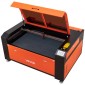 VEVOR 130W CO2 Laser Engraver, 1400 x 900 mm, CO2 Laser Engraver Cutter Machine with Water Chiller, 2 Way Pass Air Assist, Ταχύτητα 1200 mm/s, Μηχάνημα κοπής χάραξης αυτόματης εστίασης, για ξύλο ακρυλικό γυαλί