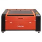 VEVOR 130W CO2 Laser Engraver, 1400 x 900 mm, CO2 Laser Engraver Cutter Machine with Water Chiller, 2 Way Pass Air Assist, Ταχύτητα 1200 mm/s, Μηχάνημα κοπής χάραξης αυτόματης εστίασης, για ξύλο ακρυλικό γυαλί