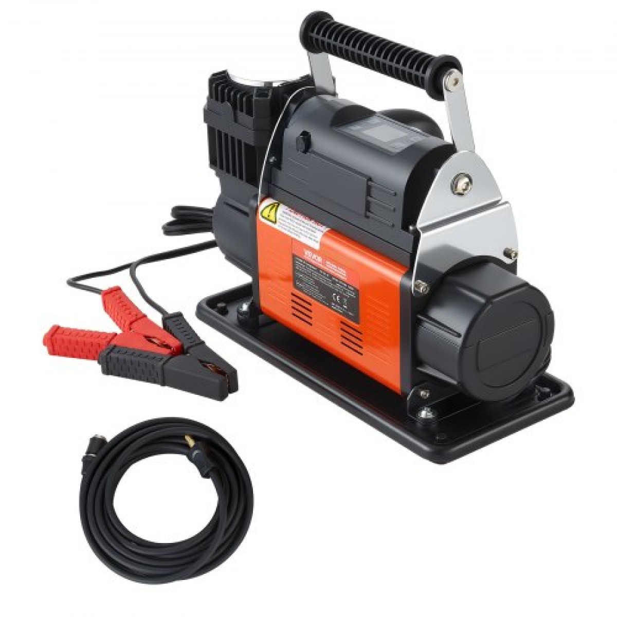 VEVOR 12V Heavy Duty Air Compressor, Auto-Stop φορητό φουσκωτό ελαστικών με ψηφιακή οθόνη LCD, 202 L/Min 150 PSI Αεραντλία εκτός δρόμου με αντάπτορες για φορτηγά Αυτοκίνητο SUV 4 x 4 Vehicle RV