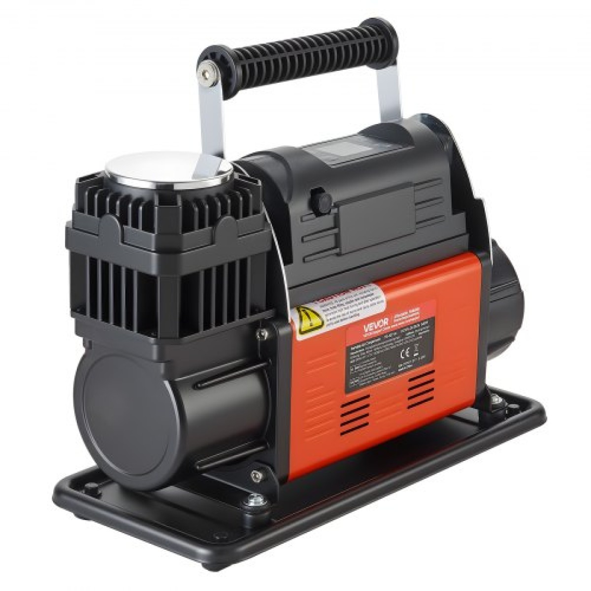 VEVOR 12V Heavy Duty Air Compressor, Auto-Stop φορητό φουσκωτό ελαστικών με ψηφιακή οθόνη LCD, 202 L/Min 150 PSI Αεραντλία εκτός δρόμου με αντάπτορες για φορτηγά Αυτοκίνητο SUV 4 x 4 Vehicle RV